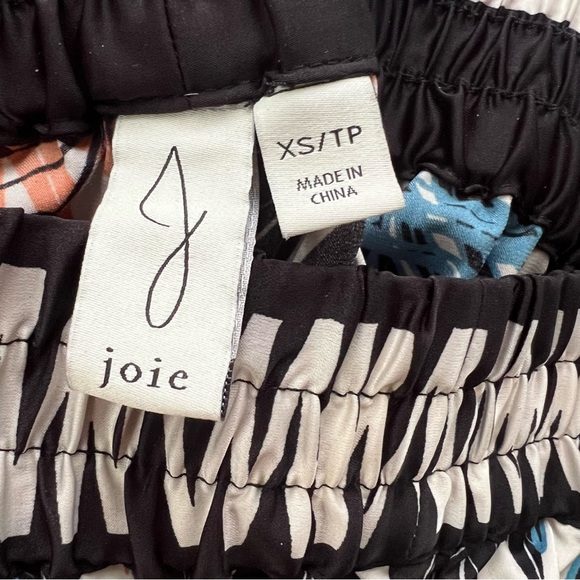 Joieš§”Silky Wide LegĀ High Waist Flowy Palm Print Palazzo Pants - Picture 8 of 9